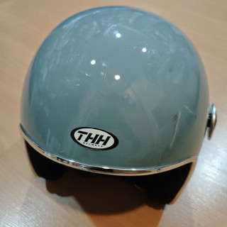 二手 THH 3/4 安全帽 右邊鏡片螺絲遺失