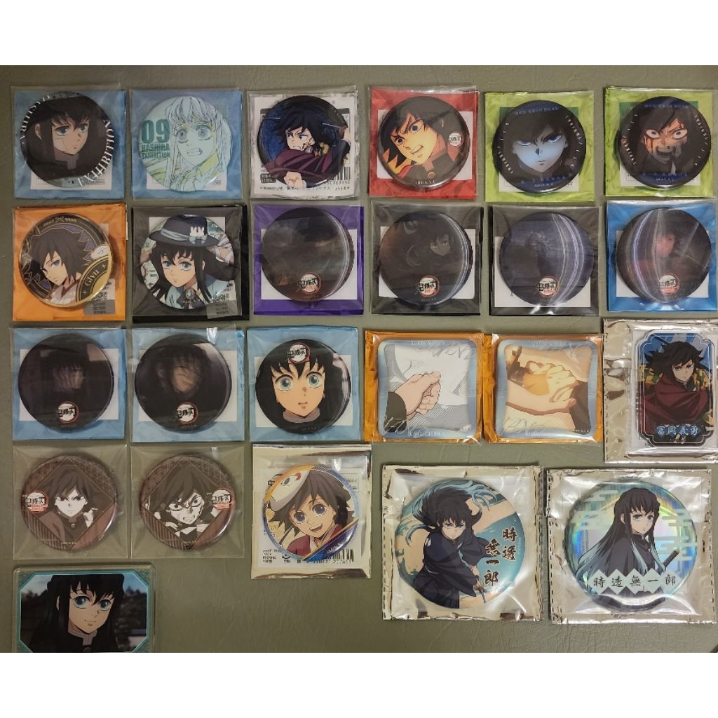 （出清）鬼滅之刃 徽章 立牌 無限城篇 竈門炭治郎 煉獄杏壽郎 狛治 胡蝶忍 富岡義勇 憎珀天 時透無一郎