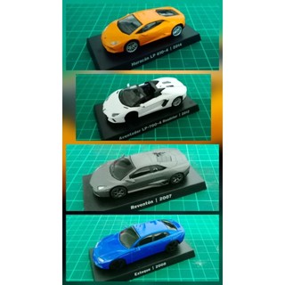 藍寶堅尼經典車款模型收藏Huracán、Aventador、Reventón及Estoque