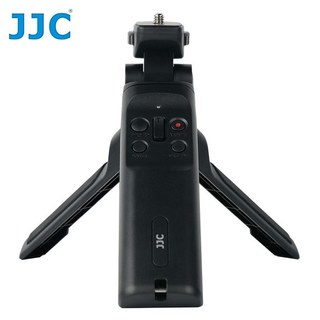我愛買JJC副廠Sony桌上型垂直手把手柄三腳架快門線錄影遙控器TP-S2相容索尼原廠GP-VPT1 mini三角腳手柄