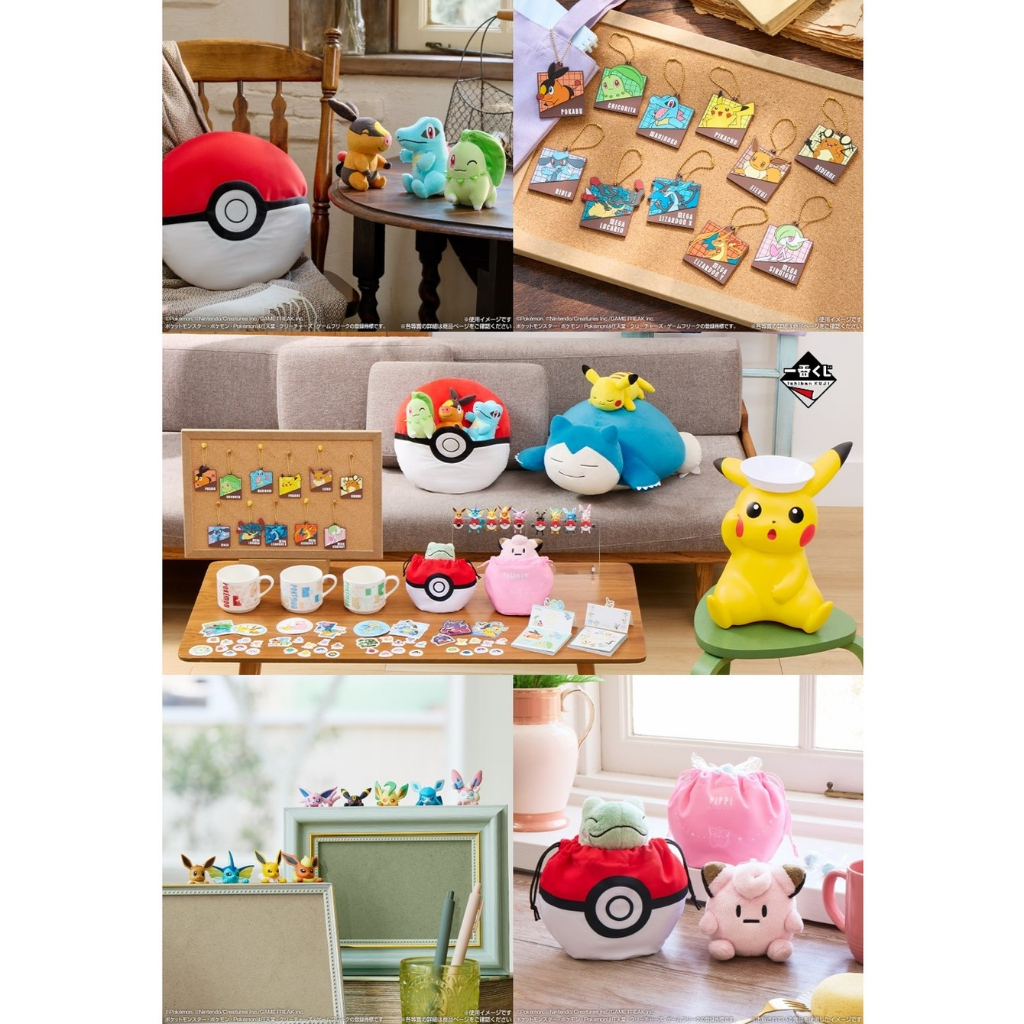 寶可夢 一番賞 A賞菊草葉 小巨鱷 暖暖豬 寶貝球 抱枕 B賞皮卡丘 卡比獸 C賞未知圖騰 E賞皮皮 G賞吊飾H賞最後賞