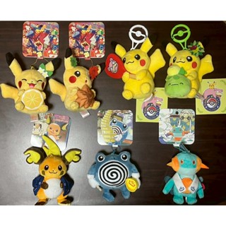 ⭐️現貨 日本 寶可夢中心 Pokemon精靈寶可夢 玩偶娃娃吊飾 皮卡丘 雷丘 蚊香蛙 沼躍魚 溫泉