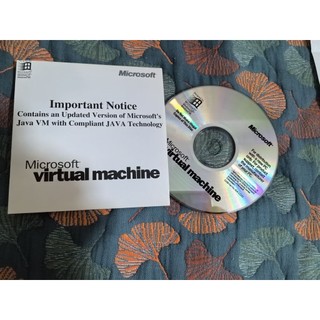 懷舊/復古/古早/收藏用/Microsoft軟體光碟-Virtual machine/windowsNT,98用