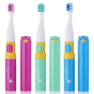 【brush-baby】GoKidz 外出攜帶型聲波電動牙刷｜