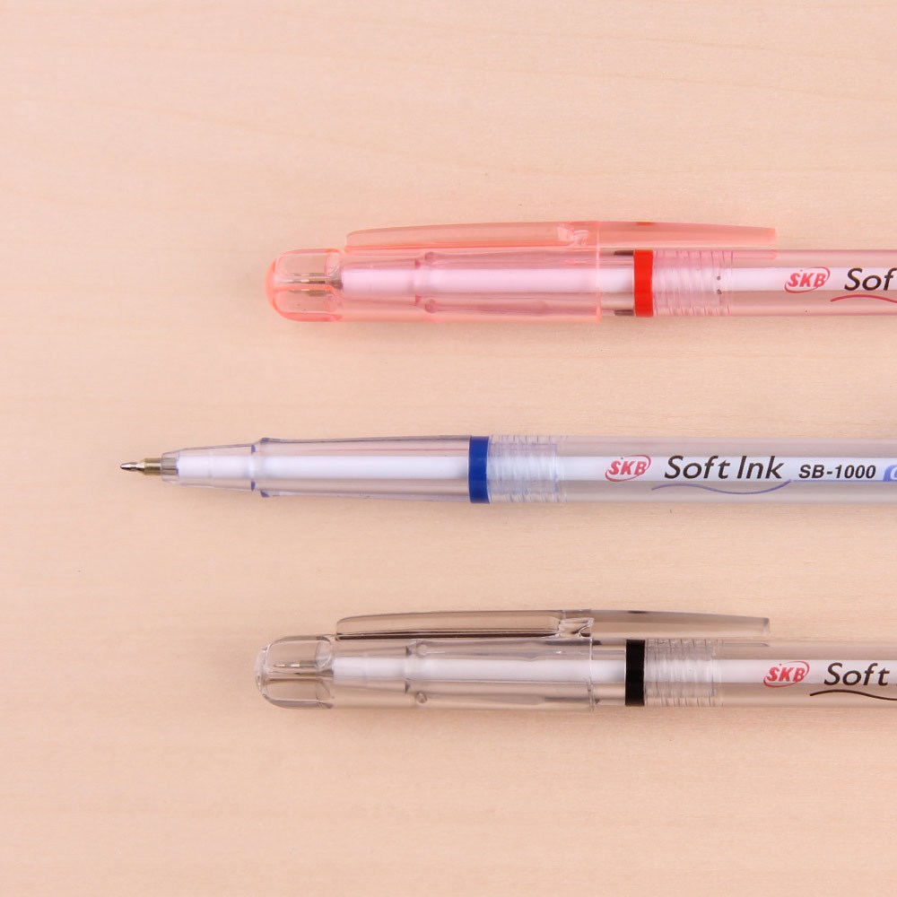 SKB 文明鋼筆 原子筆 SB-1000 0.5mm / 原子筆 / 秘書原子筆 / 油性筆【衣橙購物】