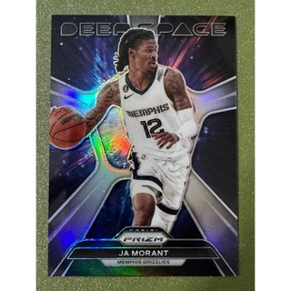 2023-24 Prizm Ja Morant Deep Space 銀亮特卡 角有損
