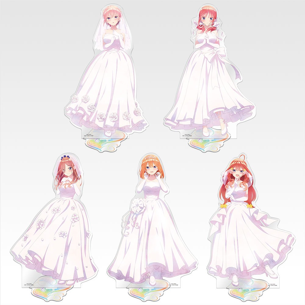 【玩具右一村】一番賞 五等分的新娘～五胞胎的愛～ FGH賞 大立牌 中野一花 中野二乃 中野三玖 中野四葉 中野五月