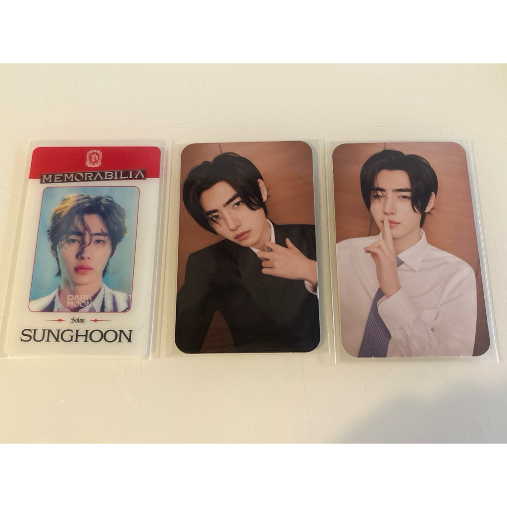 enhypen DARK MOON暗月特別專 小卡 朴成訓小卡 sunghoon小卡