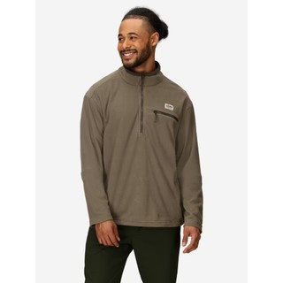 Marmot Upward 男款半門襟刷毛保暖上衣 M16226-24377 Claystone