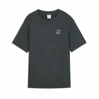 【豬豬老闆】PUMA 流行系列 PRM ESS Badge 深灰 休閒 運動 短袖 短T 亞規 男款 63486844