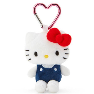 妮可日貨 日本 SANRIO 三麗鷗 HELLO KITTY 凱蒂貓 KT毛絨 愛心扣 包包吊飾 包包掛飾 配件