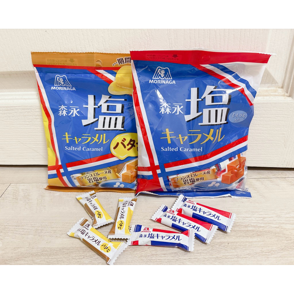 現貨💛日本🇯🇵森永製菓 期間限定鹽奶油風味牛奶糖 焦糖鹽牛奶糖