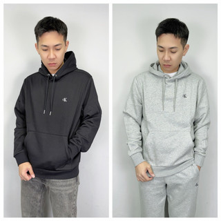 【New START精品服飾-員林】現貨 Calvin Klein CK 電繡小字母 內刷毛 帽T 連帽上衣 長袖