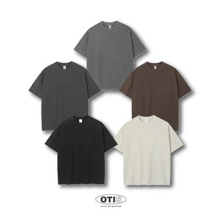 【OTIS】【現貨】極淡水洗短袖 275g TEE 短袖 日常百搭 寬鬆 小領口 厚磅純棉耐洗 慵懶感 百搭 街頭