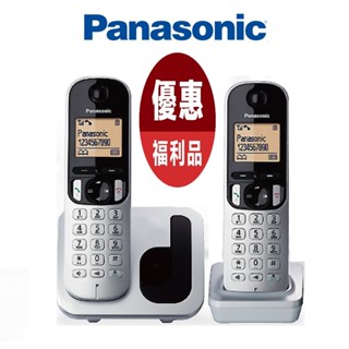 『福利品』Panasonic 國際牌 免持擴音雙子機數位電話 KX-TGC212TW