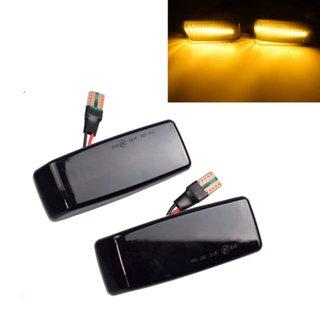 卡嗶車燈 Benz 賓士 W202後期 W124前期 W140 R129 W201 W126 LED 流光燻黑 側燈
