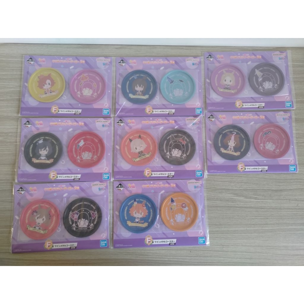 【宅居小鋪】賽馬娘 一番賞 小賞 金屬杯墊組 好歌劇 愛慕織姬 成田路 名將怒敖 榮進閃耀真機伶名將怒濤醒目飛鷹待兼福來