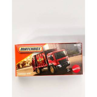*玩具部落*MATCHBOX 火柴盒小汽車 1:64 合金車 GARBAGE KING 垃圾車