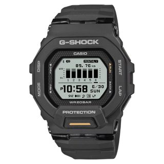【CASIO 卡西歐】G-SHOCK 時尚有型 日常休閒 藍芽運動手錶 黑 GBD-200-1A1 45.9mm