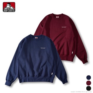 【BEN DAVIS】HEAVY SWEAT CREW  重磅大學T 重磅厚料 街頭風 3色