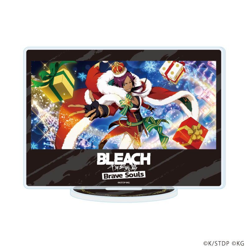截單 死神 四楓院夜一壓克力立牌 聖誕節ver. BLEACH 黑崎一護 朽木白哉 日番谷