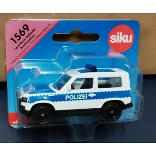 優惠中~ 全新 吊卡 Siku 1569 Land Rover Defender 警車 警察車 