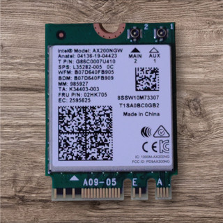 6『拆解品 售完不補』Intel AX200 筆電無線網絡卡 AX200NGW