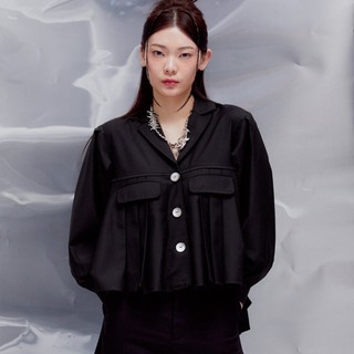 NEISH Aurora Tailored Jacket: Faded Black
