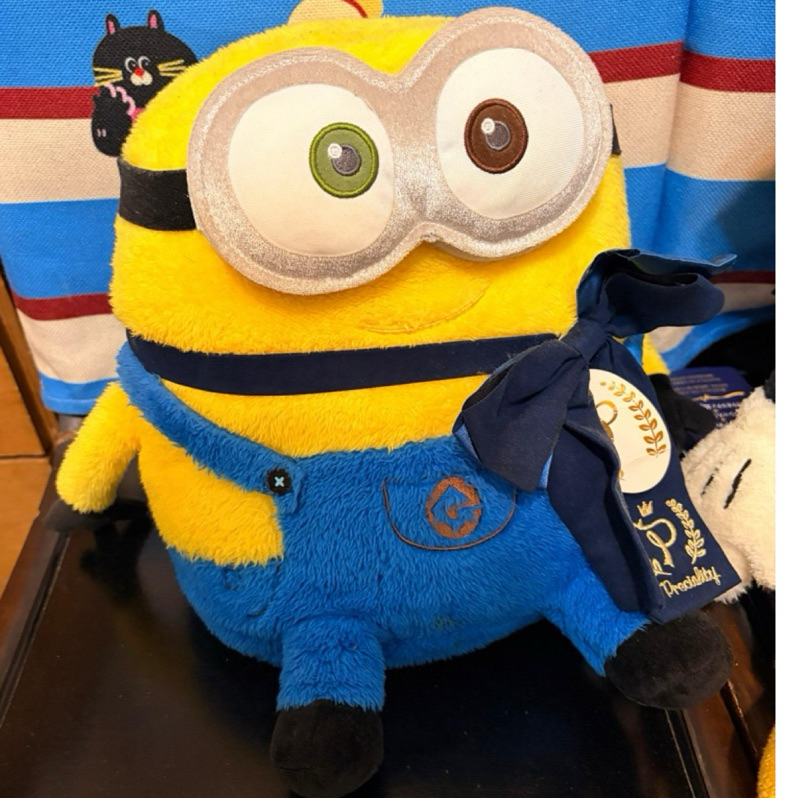 【正版/ 二手】 SEGA 日本正版景品 小小兵 minions Bob 絨毛娃娃