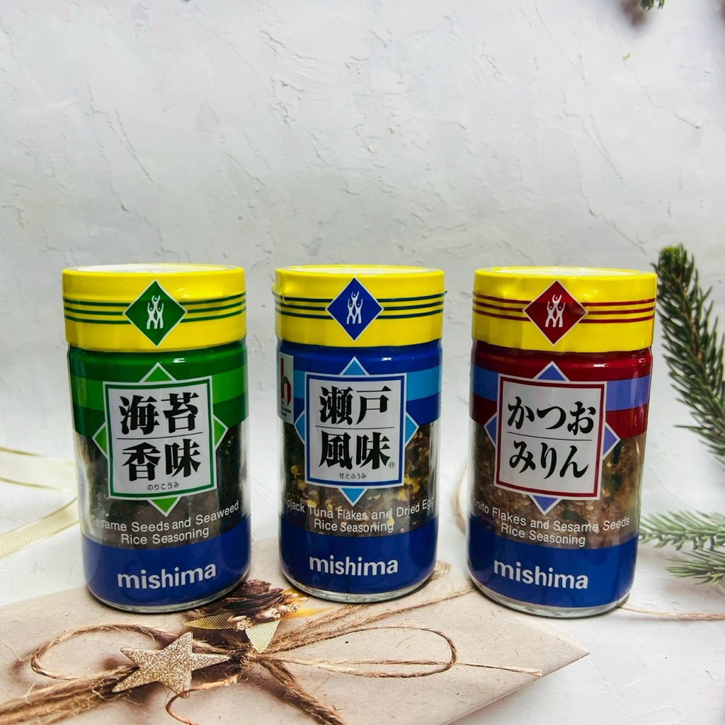 ［開麥啦。］日本 mishima 三島 瀨戶風味芝麻香鬆/海苔風味香鬆/鰹魚風味香鬆 飯友 香鬆 飯友香鬆 拌飯香鬆