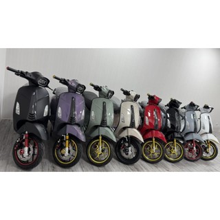 Vespa 電動偉士牌 裝飾件 碳纖維