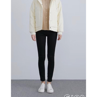 GIORDANO 女裝超彈力貼身卡其褲（黑）/牛仔褲（藍）