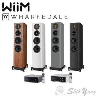 WiiM AMP Ultra 串流綜合擴大機+Wharfedale EVO 5.3 落地喇叭 公司貨保固