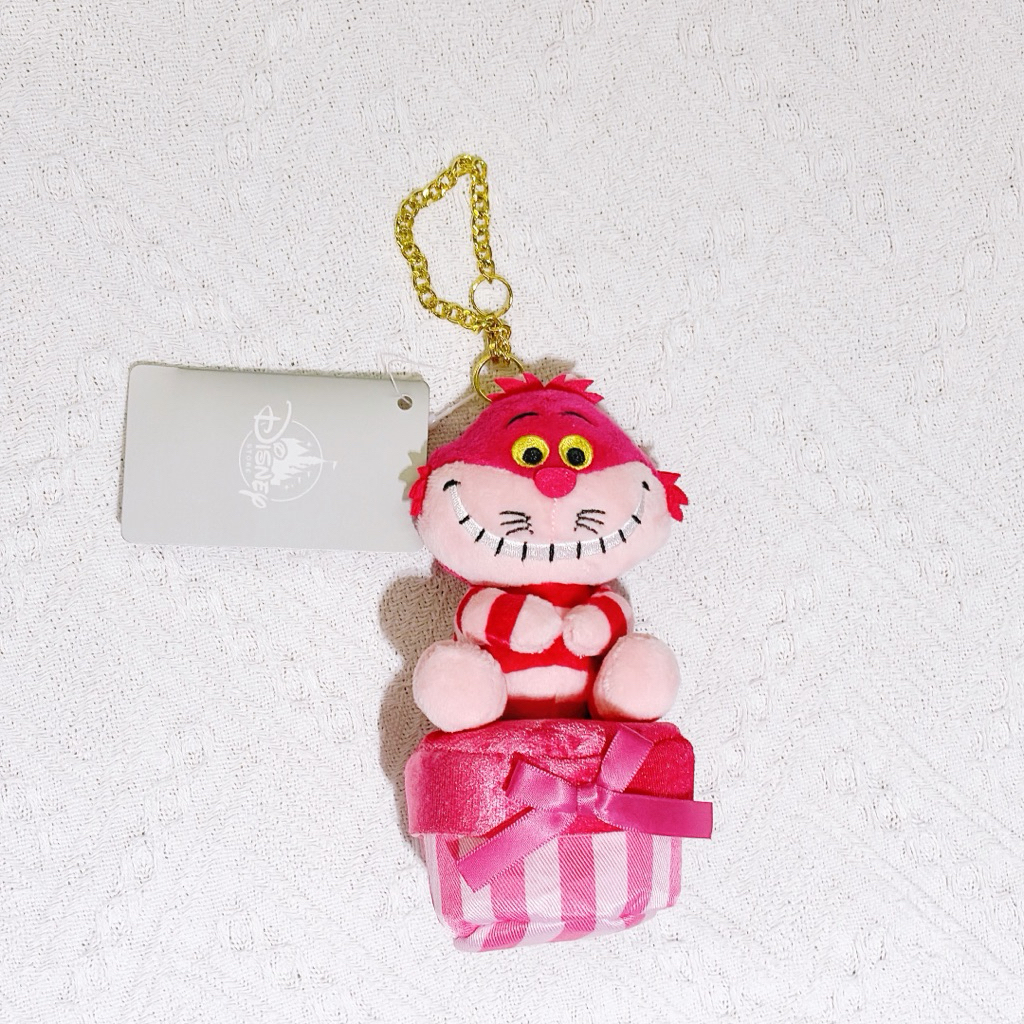 （全新）正版 東京迪士尼 Disney 愛麗絲夢遊仙境 柴郡貓 妙妙貓 笑臉貓 alice 日本 日版 吊飾 娃娃