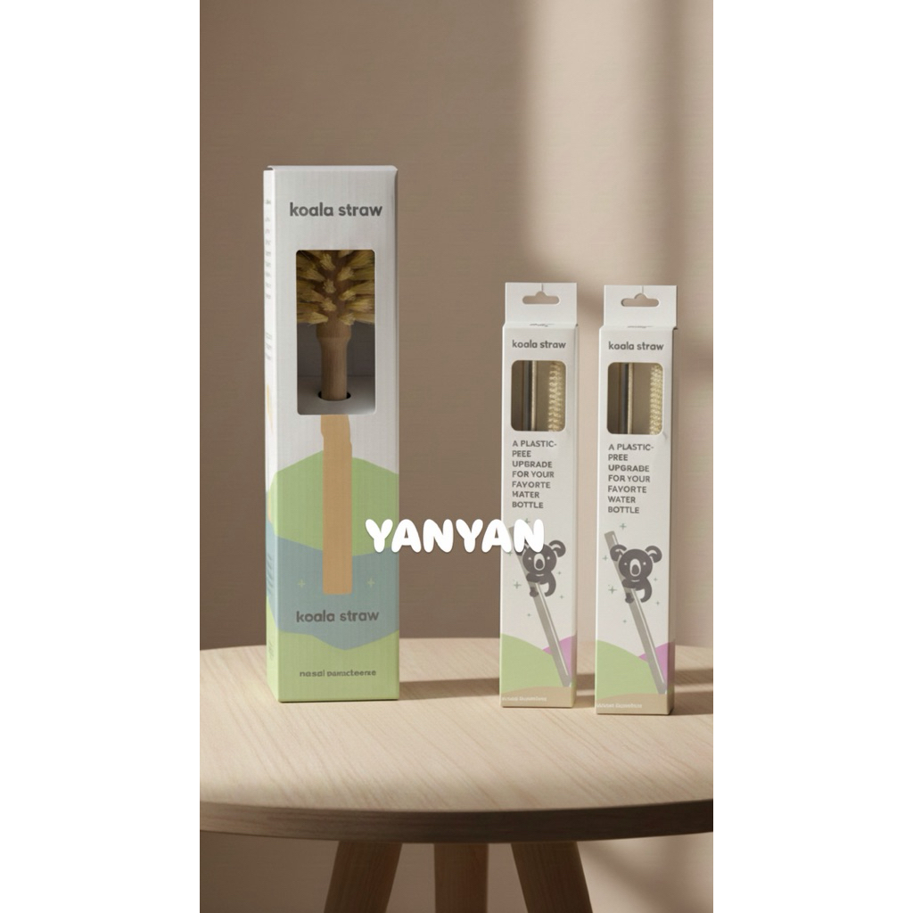 現貨｜Owala Freesip 專用｜美國熱銷 Koala 304 不鏽鋼吸管｜可裝溫熱水｜無塑膠｜鏡面拋光｜替換吸管