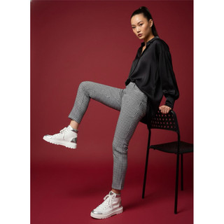 Giordano 佐丹奴千鳥紋窄管褲/直筒褲/牛仔褲👖
