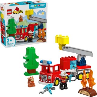 LEGO樂高 10473 Duplo 得寶系列 2601 - 附水管消防車和消防員