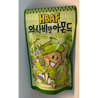 HBAF 杏仁果 190g｜芥末/蜂蜜奶油/烤玉米/蒜香麵包｜韓國人氣堅果零食