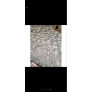韓國北極熊星星棉被150×200加同款床墊雙人加大