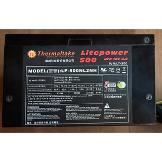 Thermaltake 曜越 Litepower 500W ATX 電源供應器 LP-500NL2NH 二手