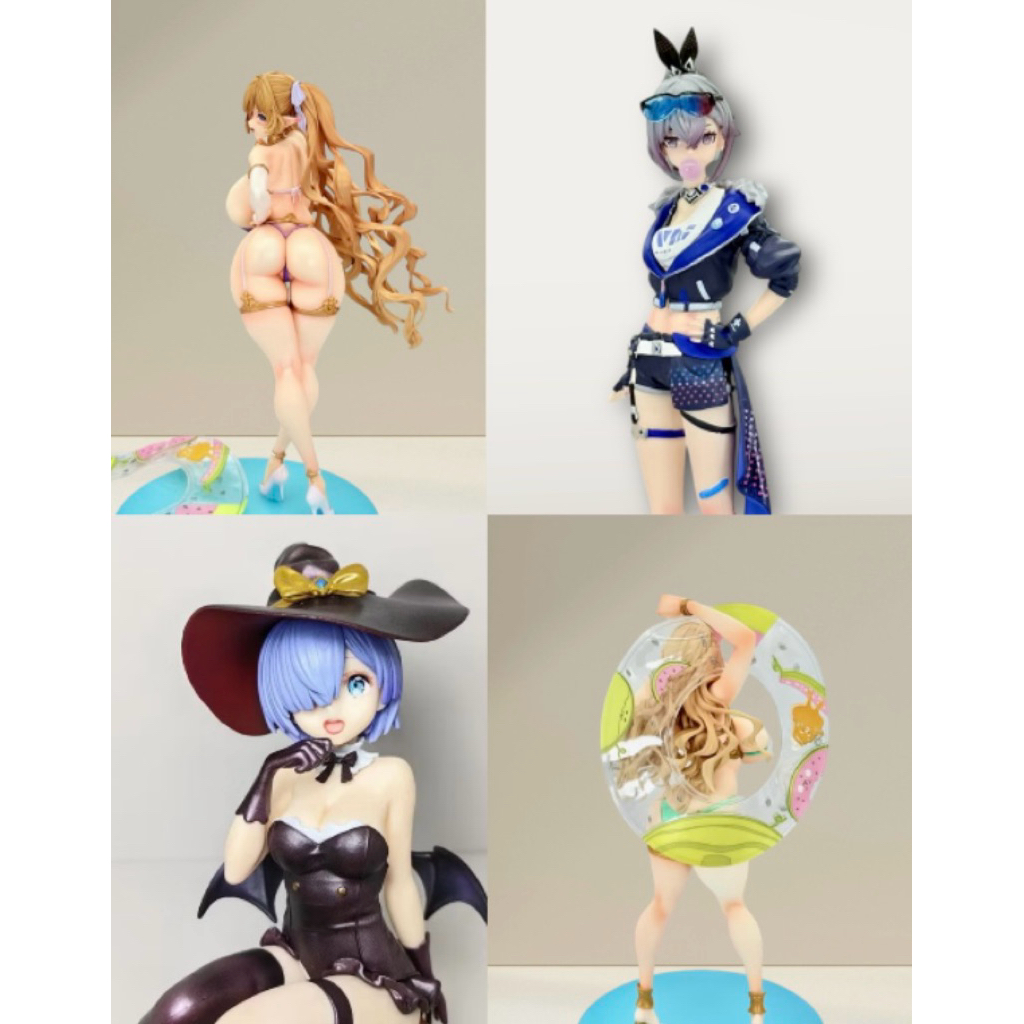 Re:0 從零開始 蕾姆 精靈村 蒂安娜媽媽 第14村民 賽西爾 第8村民 崩壞 星穹鐵道 銀狼 公仔 收藏