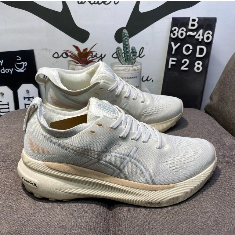 Asics Gel-Kayano 31 跑步鞋 白色 通勤鞋 徒步鞋 舒適輕便 穩定減震 1011B995-200