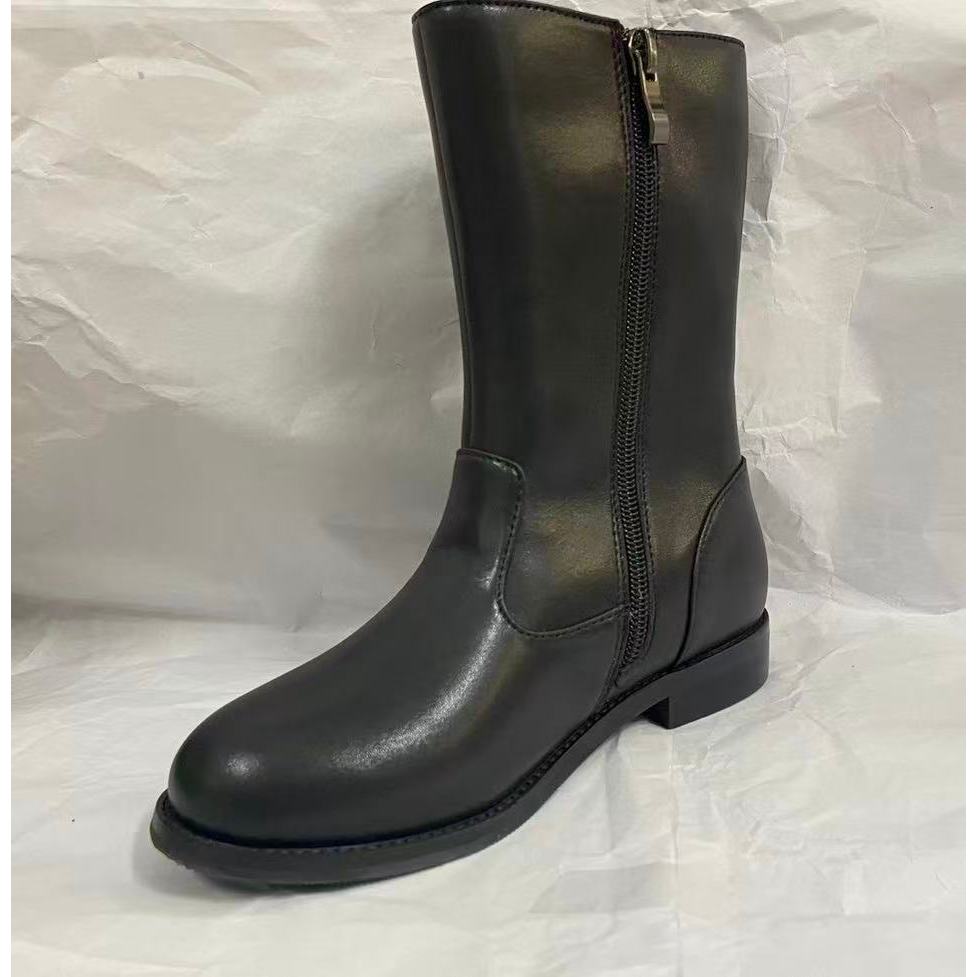 【CONNIFE 可妮妃】小蝴蝶結 長靴 黑色 米色 粉色(新品上市)