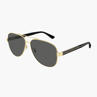 GUCCI｜GG0528S-006 飛行員金屬太陽眼鏡【葛洛麗雅眼鏡】