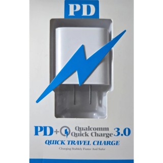 全新盒裝 20W 雙孔充電頭 PD+QC Type-C USB-A USB-C 1A1C