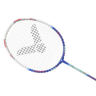 【無差別體育 羽球專賣】勝利VICTOR 突擊 TK-7U F琉璃藍 羽球拍 含線完工價