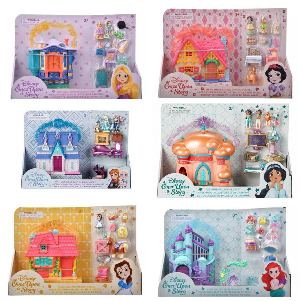 (現貨+預購)上海迪士尼 公主 艾莎 安娜 小美人魚 愛麗兒 冰雪奇緣 長髮公主 貝兒公主 樂佩 睡美人 小屋 新年禮物