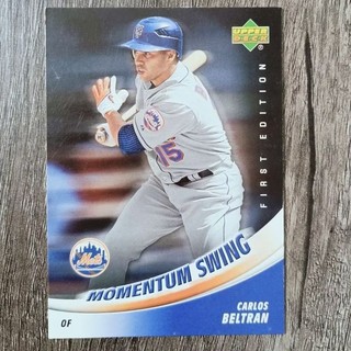 2007 Upper Deck Momentum Swing 名人堂球星 Carlos Beltran 特卡
