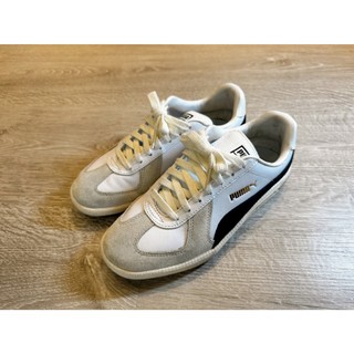 Puma 德訓鞋 Army Trainer 男鞋 女鞋 白 黑 復古 麂皮 休閒鞋