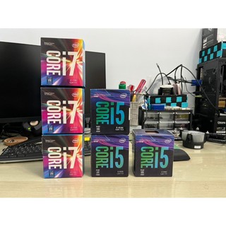 I7-7700、I5-8400、I5-8500 處理器 "空盒" 7、8代 Intel CPU